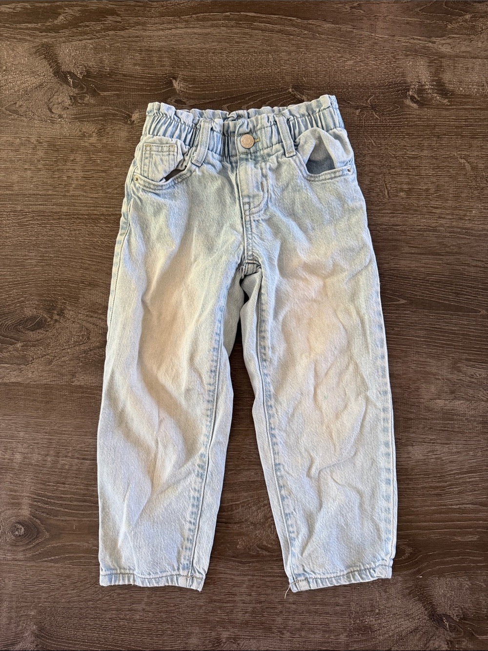 Cat & Jack Light Blue Elastic Waist Denim Pants